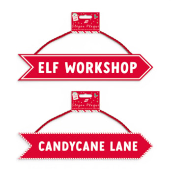 Wholesale Direction Hanging Slogan Plaque | Wholesale Direct