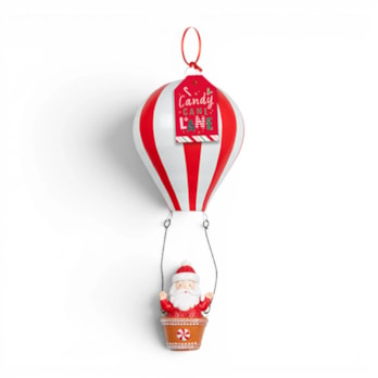 Wholesale Hot Air Balloon Santa Hanging Decoration | Wholesale Direct