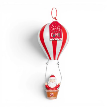 Wholesale Hot Air Balloon Santa Hanging Decoration | Wholesale Direct