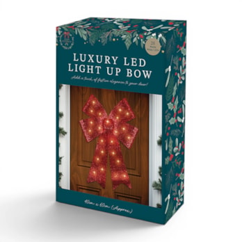 Wholesale Luxury Red Light Up Bow | Wholesale Direct