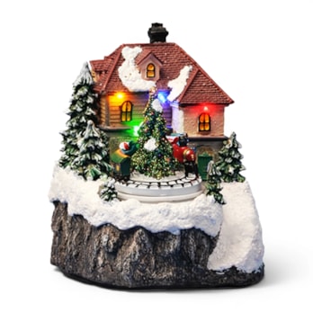 Wholesale Light Up Rotating Musical Christmas Train And Tree Scene | Wholesale Direct