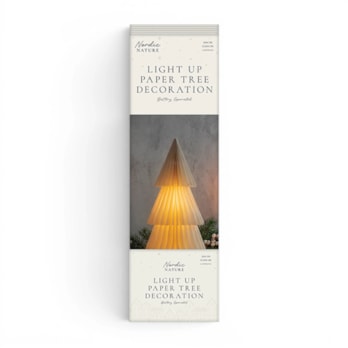 Wholesale Light Up Christmas Tree Paper Decoration CDU | Wholesale Direct Wholesale Light Up Christmas Tree Paper Decoration CDU | Wholesale Direct