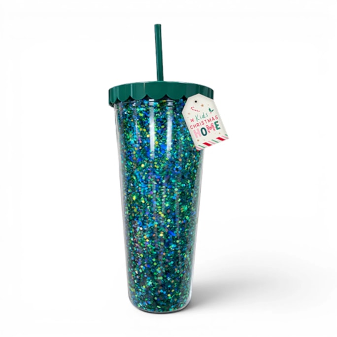 Wholesale Glitter Filled Tumbler 700ml | Wholesale Direct