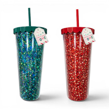 Wholesale Glitter Filled Tumbler 700ml | Wholesale Direct