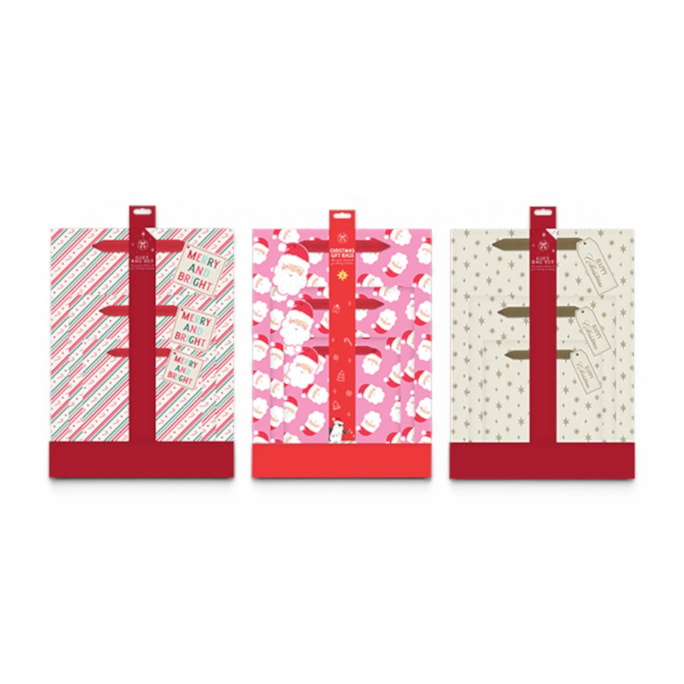 Wholesale Christmas Gift Bags 3pk | Wholesale Direct Wholesale Christmas Gift Bags 3pk | Wholesale Direct