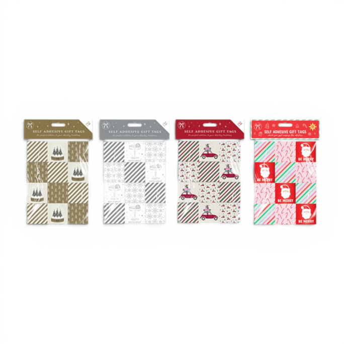Wholesale Self Adhesive Gift Tags 24pk | Wholesale Direct