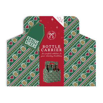 Wholesale Christmas Bottle Carrier | Wholesale Direct
