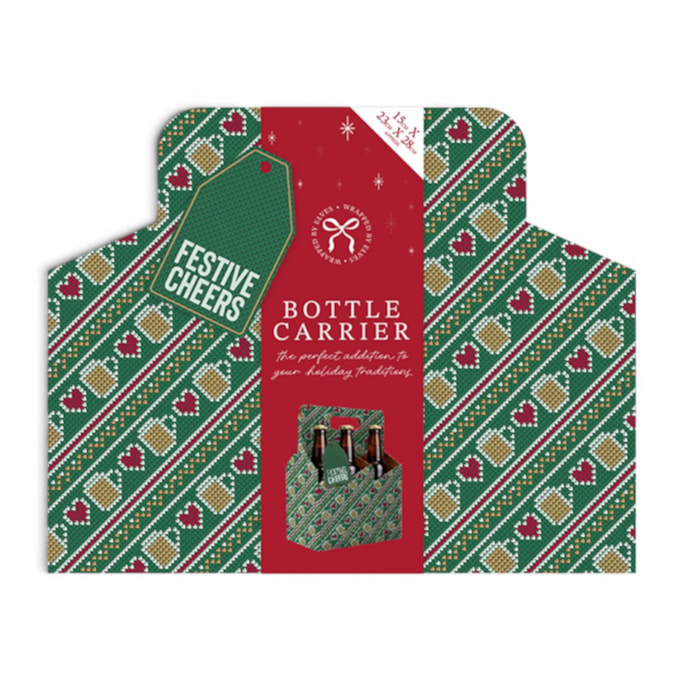 Wholesale Christmas Bottle Carrier | Wholesale Direct