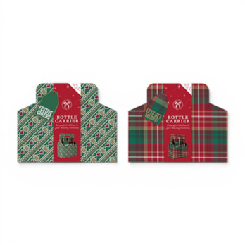 Wholesale Christmas Bottle Carrier | Wholesale Direct