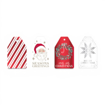 Wholesale Luxury Red Gift Tags 20pk | Wholesale Direct