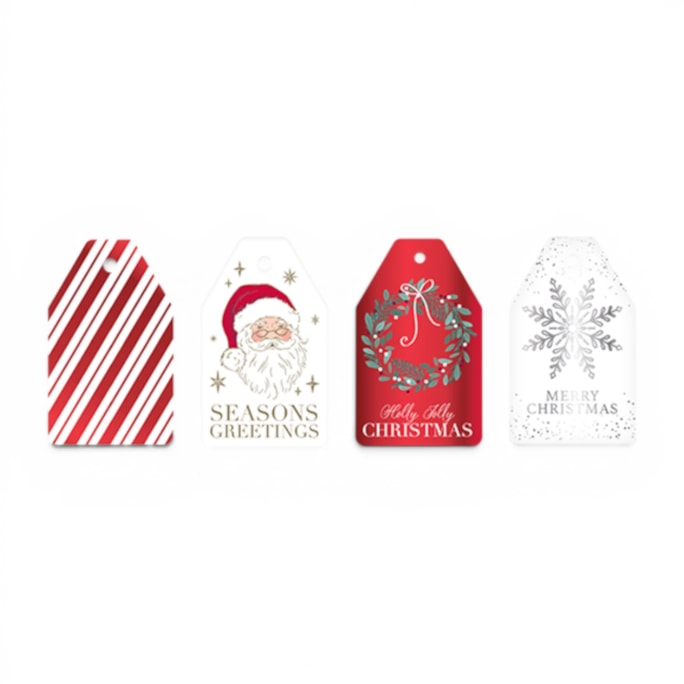 Wholesale Luxury Red Gift Tags 20pk | Wholesale Direct