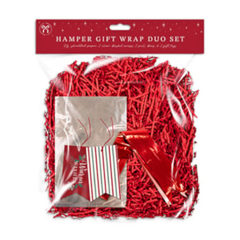 Wholesale Hamper Gift Wrap Duo Set | Wholesale Direct Wholesale Hamper Gift Wrap Duo Set | Wholesale Direct