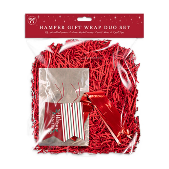 Wholesale Hamper Gift Wrap Duo Set | Wholesale Direct Wholesale Hamper Gift Wrap Duo Set | Wholesale Direct