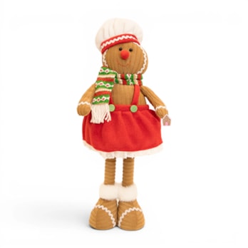 Wholesale Gingerbread Standing Decoration 55cm | Wholesale Direct Wholesale Gingerbread Standing Decoration 55cm | Wholesale Direct