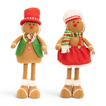 Wholesale Gingerbread Standing Decoration 55cm | Wholesale Direct Wholesale Gingerbread Standing Decoration 55cm | Wholesale Direct