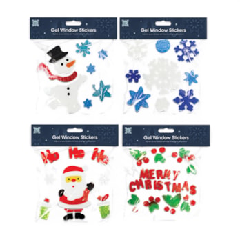 Wholesale Christmas Gel Window Stickers | Wholesale Direct Wholesale Christmas Gel Window Stickers | Wholesale Direct