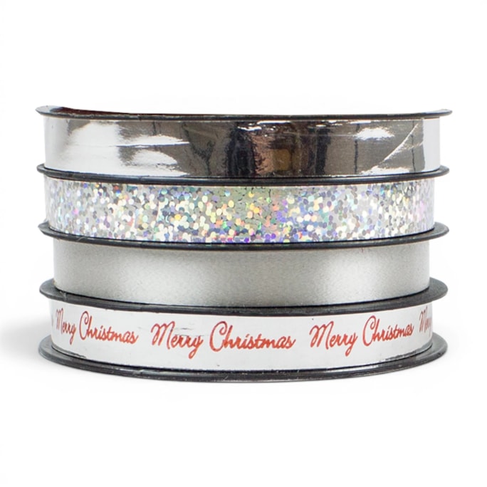 Wholesale Metallic Christmas Ribbon 1cm x 5m 4pk CDU | Wholesale Direct Wholesale Metallic Christmas Ribbon 1cm x 5m 4pk CDU | Wholesale Direct