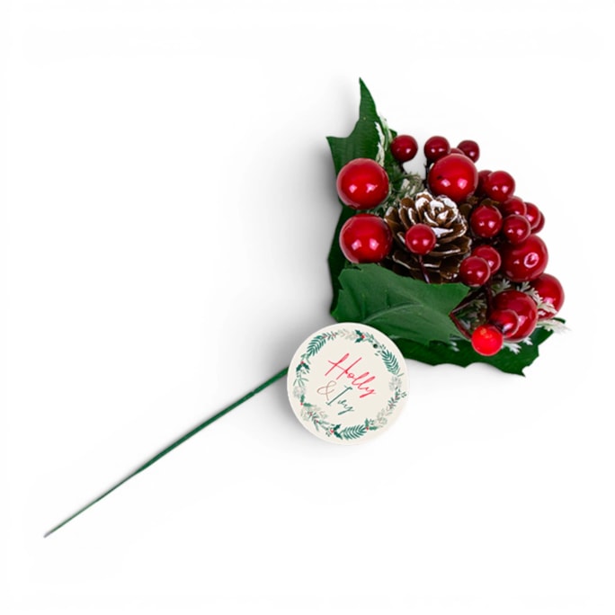 Wholesale Christmas Red Berry Pick CDU | Wholesale Direct Wholesale Christmas Red Berry Pick CDU | Wholesale Direct