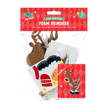 Wholesale Make Your Own Christmas Foam Character 3pk | Wholesale Direct