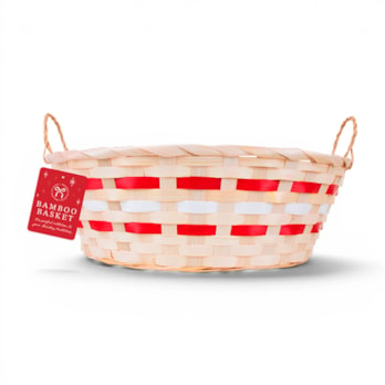 Wholesale Oval Basket With Handles 33cm x 25.5cm x 11cm | Wholesale Direct Wholesale Oval Basket With Handles 33cm x 25.5cm x 11cm | Wholesale Direct