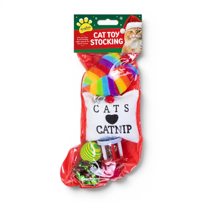 Wholesale Christmas Cat Toy Stocking | Wholesale Direct
