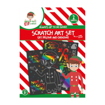 Wholesale Elf Scratch Art Set | Wholesale Direct