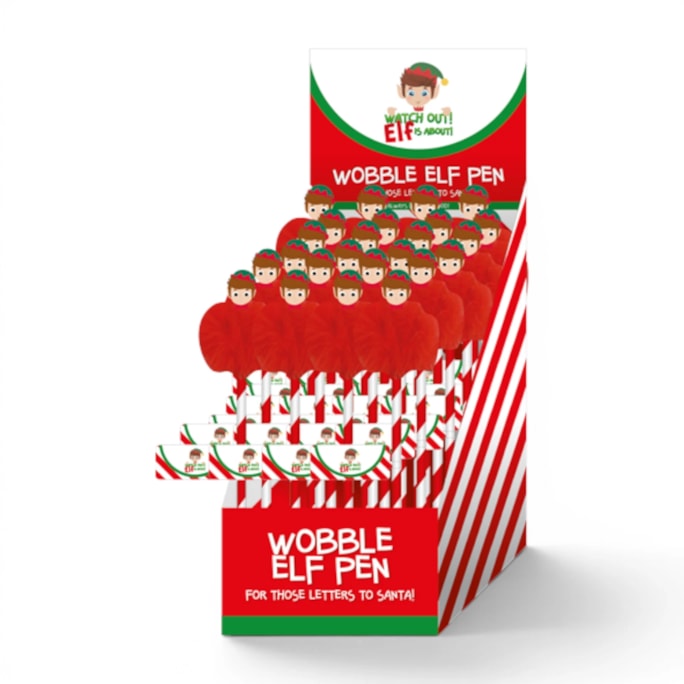 Wholesale Elf Novelty Pen CDU | Wholesale Direct Wholesale Elf Novelty Pen CDU | Wholesale Direct