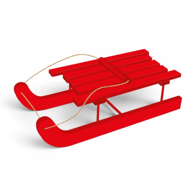 Wholesale Elf Wooden Sledge | Wholesale Direct Wholesale Elf Wooden Sledge | Wholesale Direct