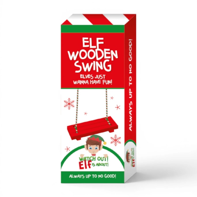 Wholesale Elf Wooden Swing CDU | Wholesale Direct Wholesale Elf Wooden Swing CDU | Wholesale Direct