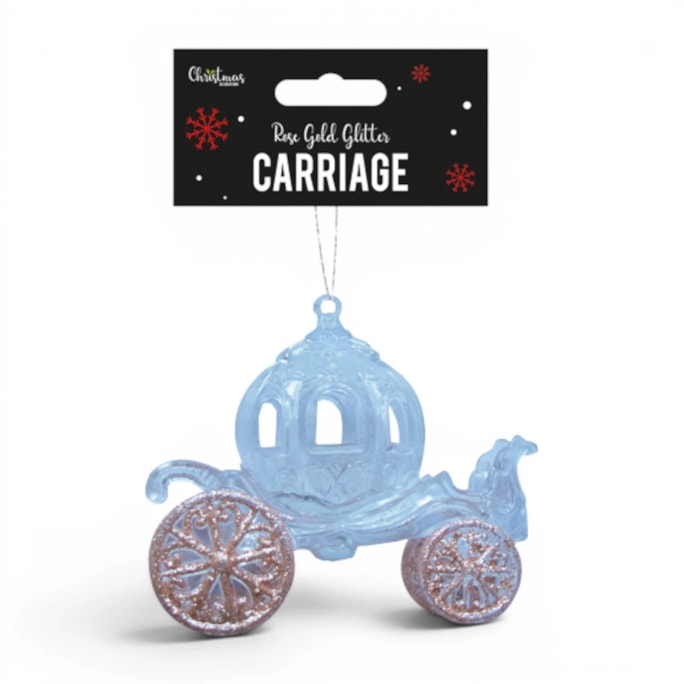 Wholesale Rose Gold Acrylic Carriage Decoration | Wholesale Direct