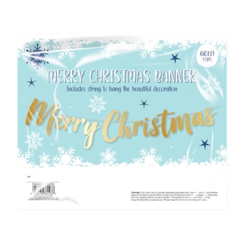 Wholesale Merry Christmas Banner | Wholesale Direct