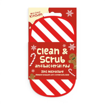 Wholesale Christmas 2 in 1 Scrubbing Pad | Wholesale Direct