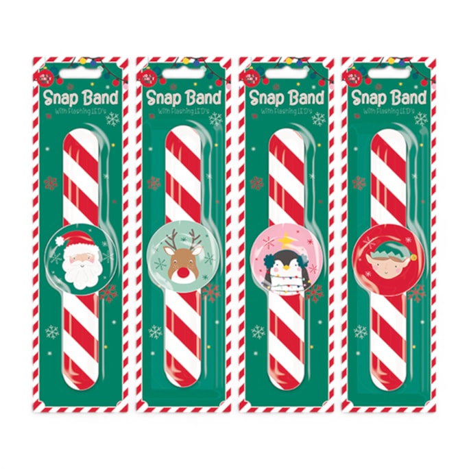 Wholesale Christmas Flashing Led Snap Band | Wholesale Direct