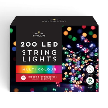 Wholesale 200 Led Mains Operated Christmas Lights - Multicoloured | Wholesale Direct