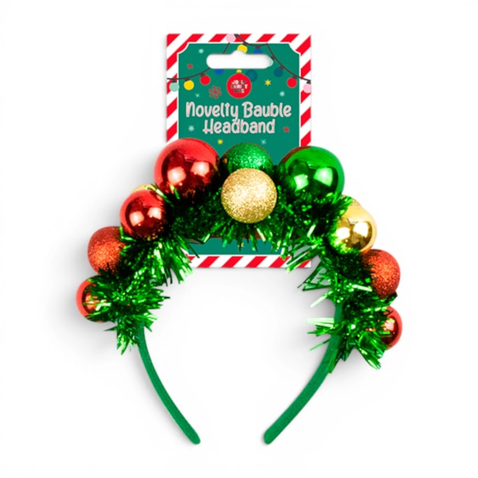 Wholesale Novelty Bauble Headband | Wholesale Direct Wholesale Novelty Bauble Headband | Wholesale Direct