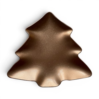 Wholesale Glitter Christmas Tree Plate | Wholesale Direct