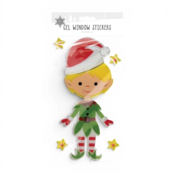 Wholesale Christmas Elf Gel Window Sticker | Wholesale Direct Wholesale Christmas Elf Gel Window Sticker | Wholesale Direct