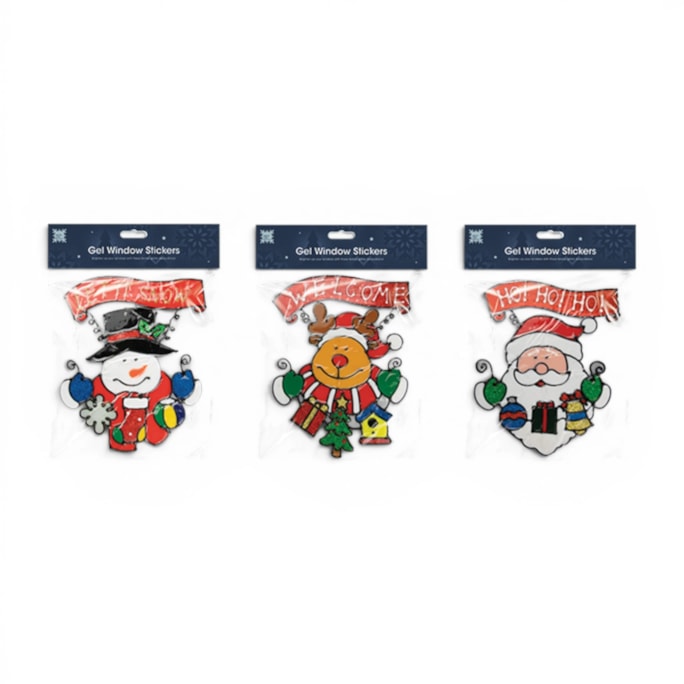 Wholesale Christmas Figures Window Stickers | Wholesale Direct Wholesale Christmas Figures Window Stickers | Wholesale Direct