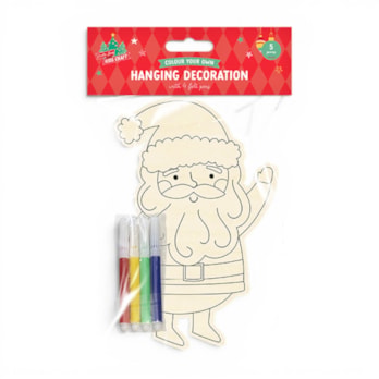 Wholesale Colour Your Own Christmas Hanging Decoration | Wholesale Direct