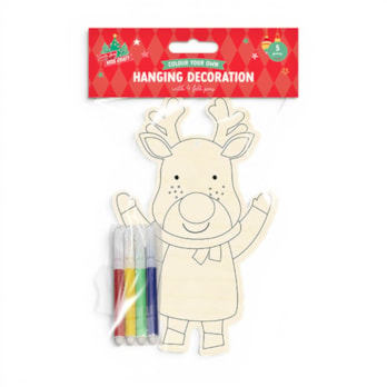 Wholesale Colour Your Own Christmas Hanging Decoration | Wholesale Direct Wholesale Colour Your Own Christmas Hanging Decoration | Wholesale Direct