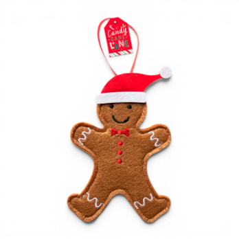 Wholesale Felt Gingerbread Man Decoration 12.5cm x 8.5cm x 0.5cm | Wholesale Direct Wholesale Felt Gingerbread Man Decoration 12.5cm x 8.5cm x 0.5cm | Wholesale Direct