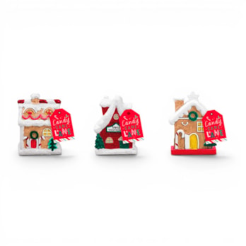 Wholesale Glittery House Ornaments CDU | Wholesale Direct