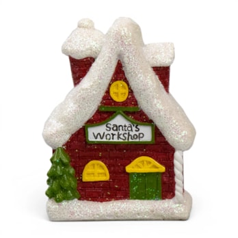 Wholesale Glittery House Ornaments CDU | Wholesale Direct