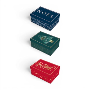 Wholesale Rectangle Foil Gift Box 12cm x 9cm | Wholesale Direct