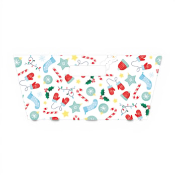 Wholesale Rectangle Printed Hamper Tray 30cm x 23cm x 13cm | Wholesale Direct