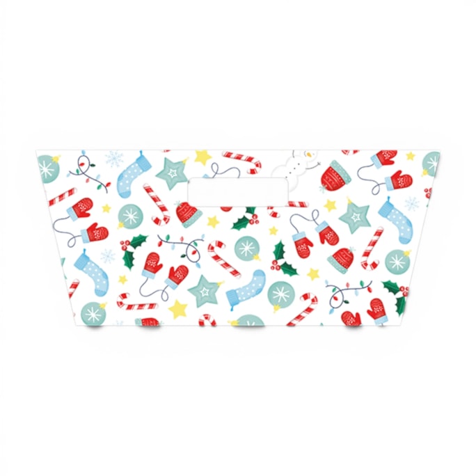 Wholesale Rectangle Printed Hamper Tray 30cm x 23cm x 13cm | Wholesale Direct