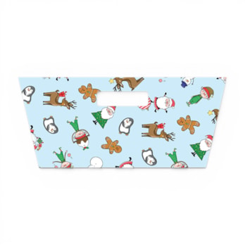 Wholesale Rectangle Printed Hamper Tray 30cm x 23cm x 13cm | Wholesale Direct