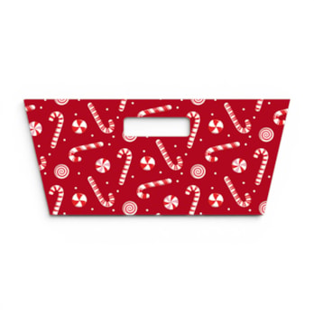 Wholesale Rectangle Printed Hamper Tray 30cm x 23cm x 13cm | Wholesale Direct