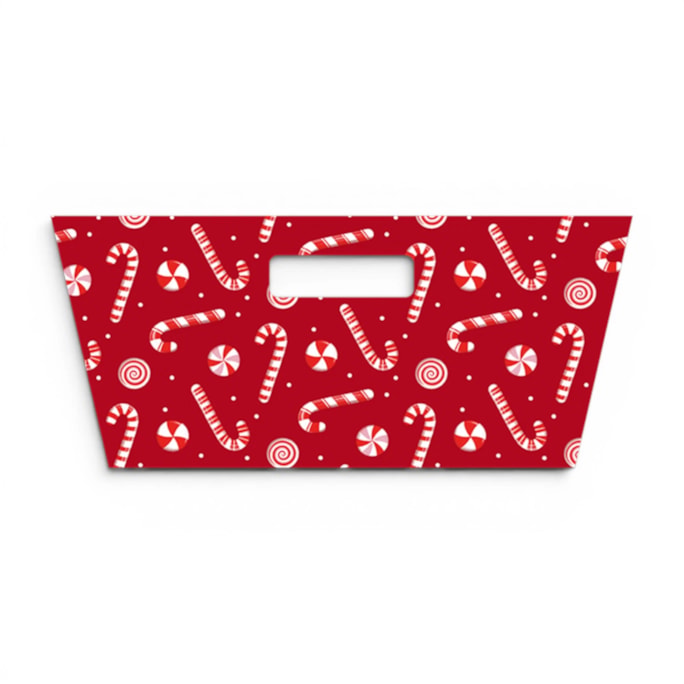 Wholesale Rectangle Printed Hamper Tray 30cm x 23cm x 13cm | Wholesale Direct