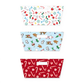 Wholesale Rectangle Printed Hamper Tray 30cm x 23cm x 13cm | Wholesale Direct Wholesale Rectangle Printed Hamper Tray 30cm x 23cm x 13cm | Wholesale Direct